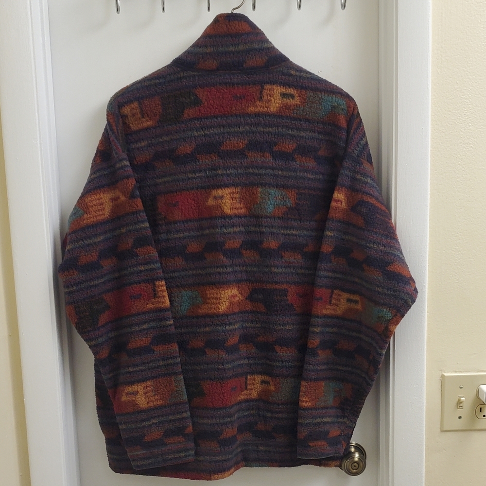 🤩🔥Rare Vintage patagonia fleece pullover size unisex L - Picture 7 of 8